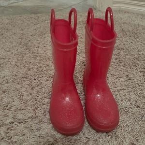 Little Girls Rain Boots size 10